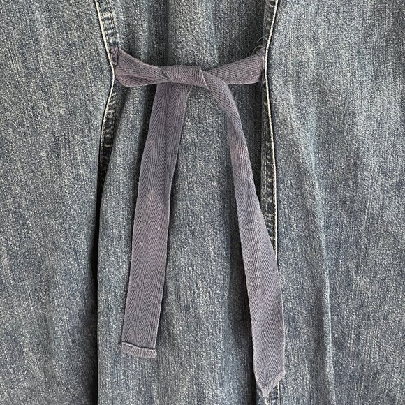 ESPIRIT Denim Sleeveless Maxi Dress: New w/o Tags! MEDIUM (RUNS QUITE SMALL) - Picture 5 of 5